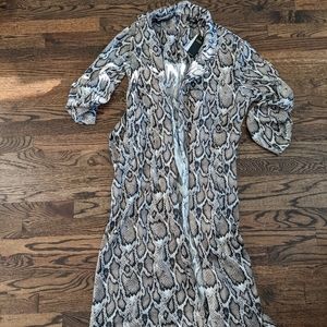 Snakeskin Light Jacket NWT